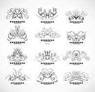 Vector swirl compositions
