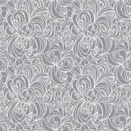 floral abstract seamless line vector pattern N2