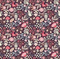 Seamless Floral Pattern N358