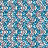 Seamless abstract wave pattern N16