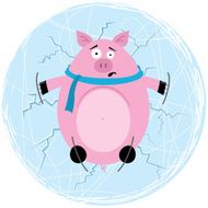 As a hog on ice