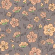 Seamless Floral Pattern N363