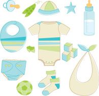 Blue Baby Accessories