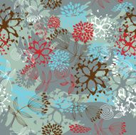 Seamless Floral Pattern N364