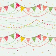 Party pennant bunting