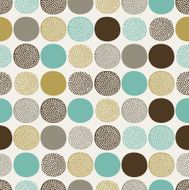 seamless dots geometric pattern N7