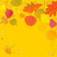 Autumn Leaves Background N2