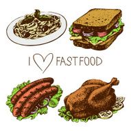 Fast food set N9
