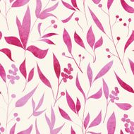 Seamless pattern with hand drawn doodle flowers N8