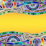 Abstract mosaic background with geometric elements N3