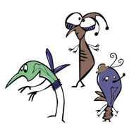 Cartoon insects bug N2