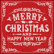 Hand Drawn Christmas Card N25