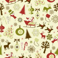 Christmas seamless pattern N87