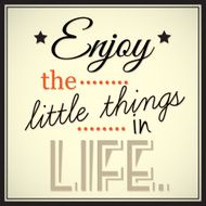 Inspirational VECTOR quote in retro style N6