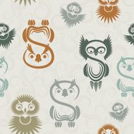 Background with owls