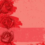 Roses abstract