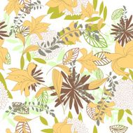 Seamless Floral Pattern N369