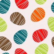 seamless pattern with easter eggs N21