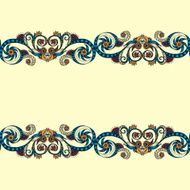 Abstract seamless floral pattern N9