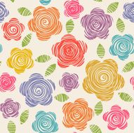 Flower pattern doodle