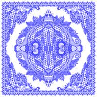Traditional ornamental floral paisley bandanna N554