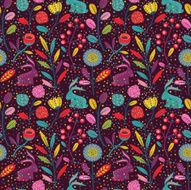 Seamless Floral Pattern N370