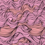 Abstract waves seamless pattern