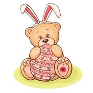 easter teddy