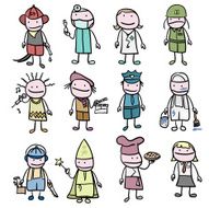 Children and Occupations Professions N2