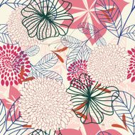 Seamless Floral Pattern N373