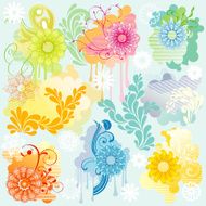Floral elements N7