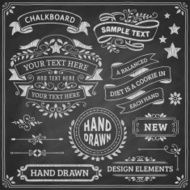 Chalkboard Design Elements N7