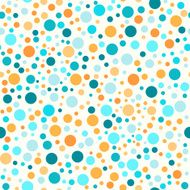 Seamless pattern stylish vintage polka dot texture N3