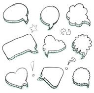 Speech bubbles N53