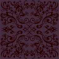 Seamless background -Ornate swirling N2