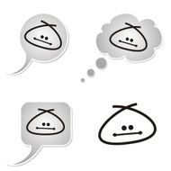 Blank Expression Smiley Series