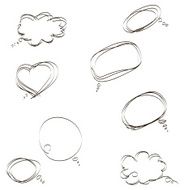 book speech bubble symbol set N6