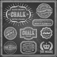 vintage chalkboard frames N2