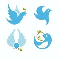 symbols dove of peace