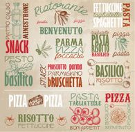 Retro Italy labels N2