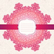 red circle abstract pattern