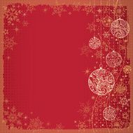 Retro Christmas Background