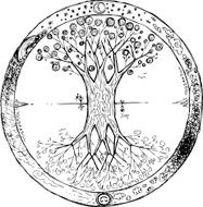Yggdrasil the celtic tree of life