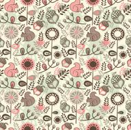 Seamless forest pattern N11