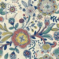 Vector floral seamless pattern N28