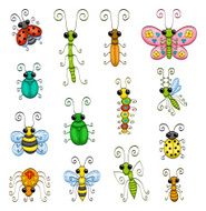 Cartoon Insects N4