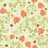 Seamless Floral Pattern N378