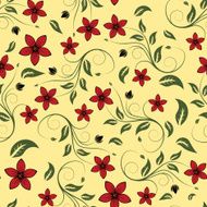 Seamless floral background N67