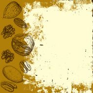 mixed nuts background