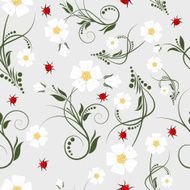 Seamless floral background N69